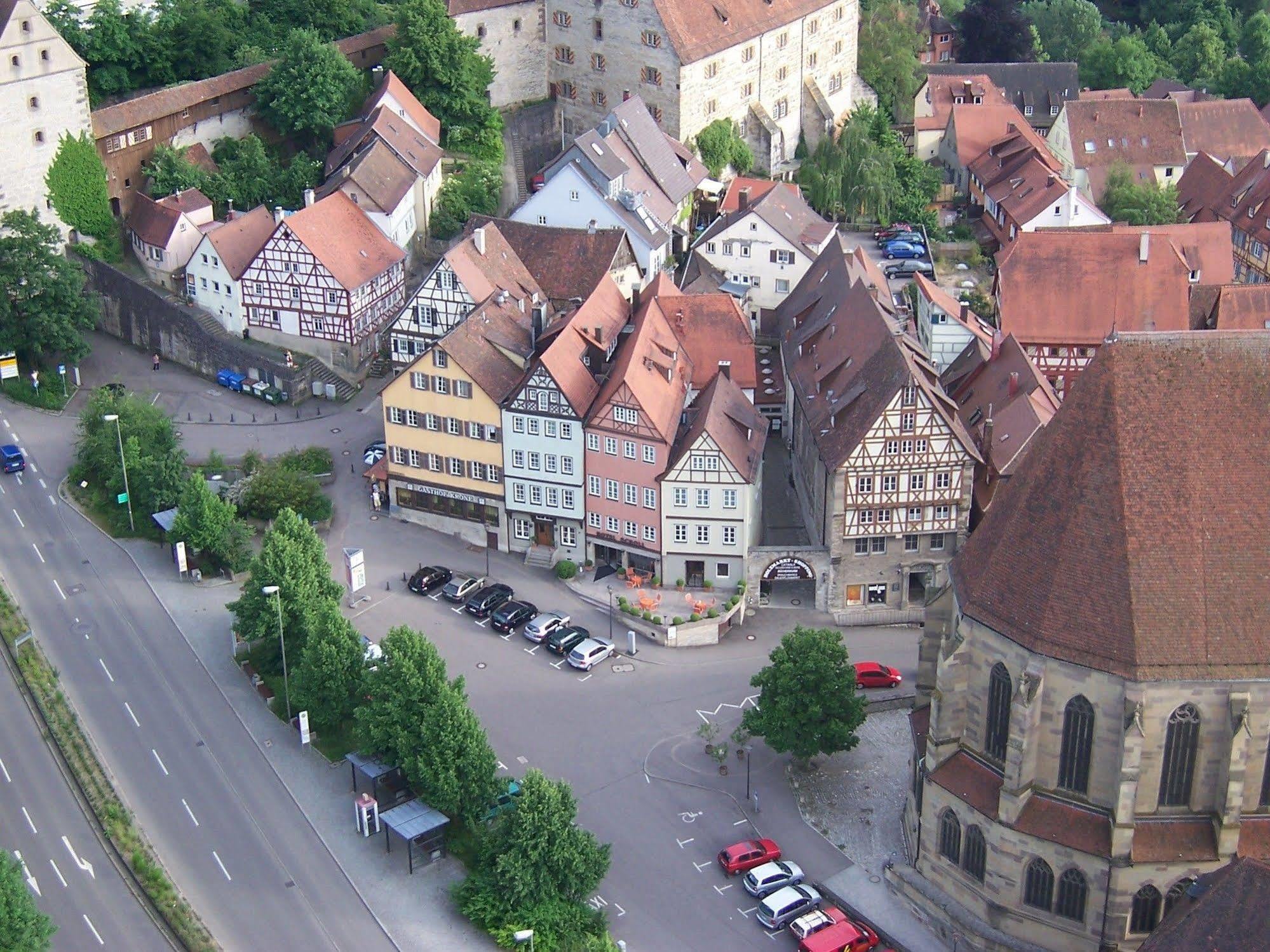 Hotel Scholl Schwabisch Hall Bagian luar foto